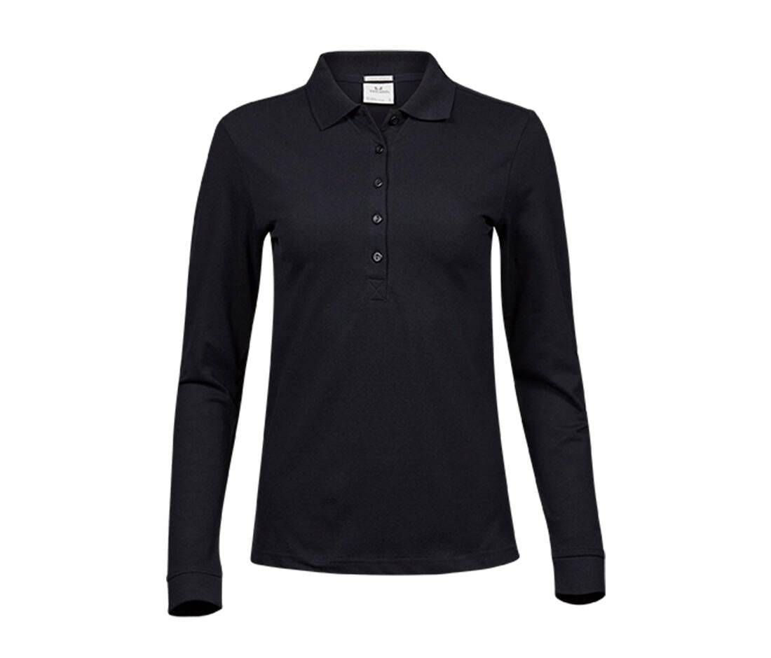 Tee Jays Ladies Luxury Stretch Long Sleeve Polo