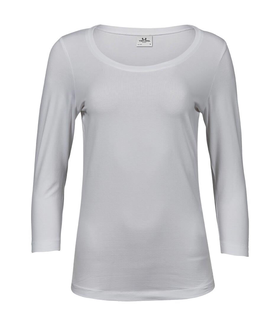 Tee Jays Womens Stretch 3/4 Sleeve T-shirt