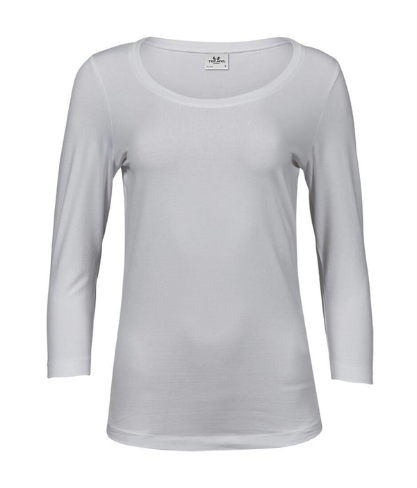 Tee Jays Womens Stretch 3/4 Sleeve T-shirt