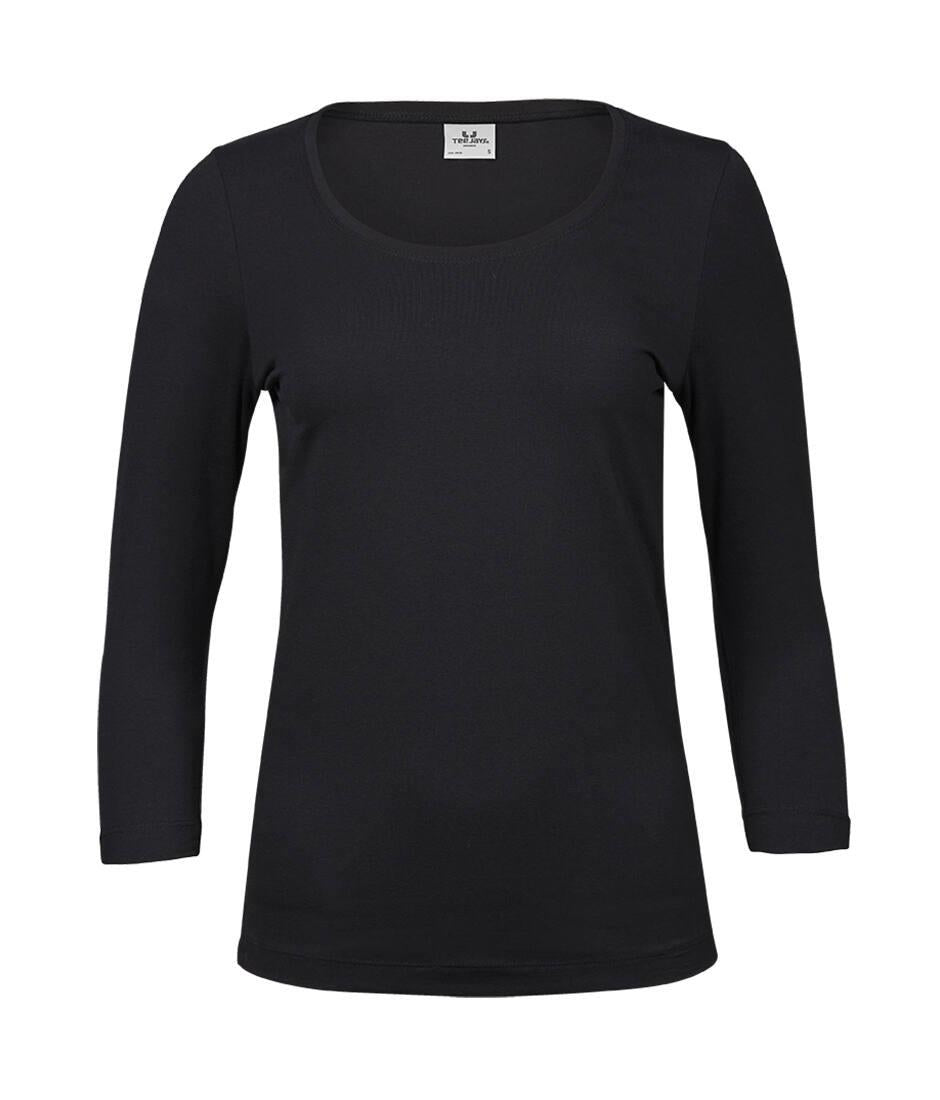 Tee Jays Womens Stretch 3/4 Sleeve T-shirt