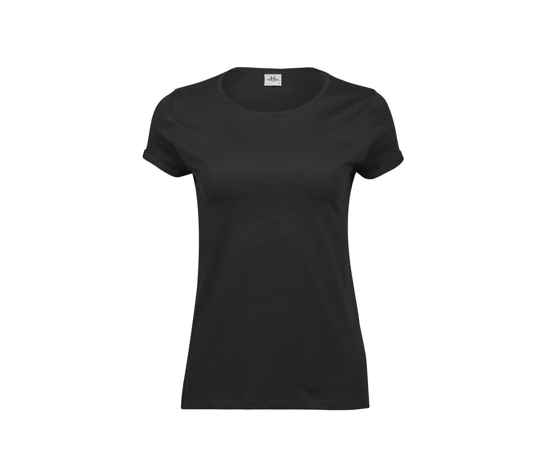 Tee Jays Womens Roll-up T-shirt
