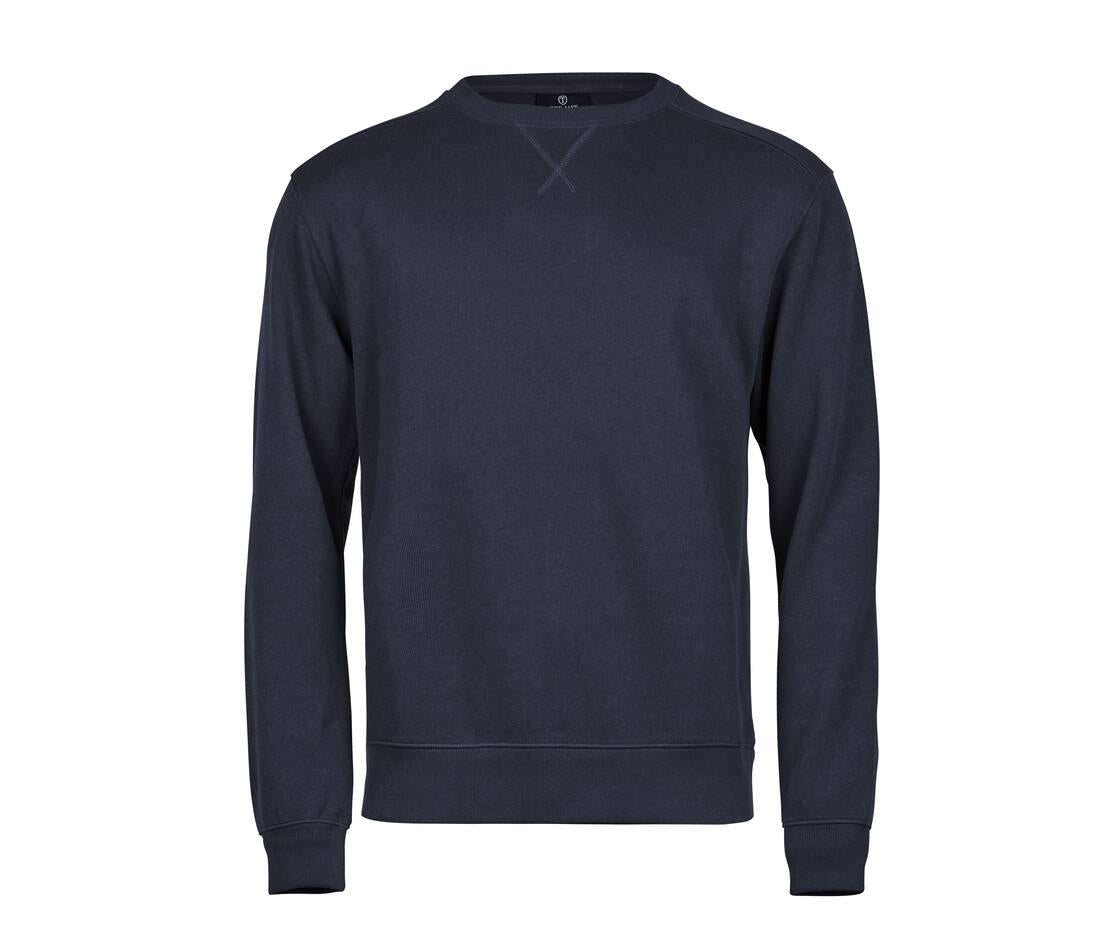Tee Jays Ribbed Interlock Crew Neck