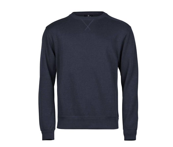 Tee Jays Ribbed Interlock Crew Neck