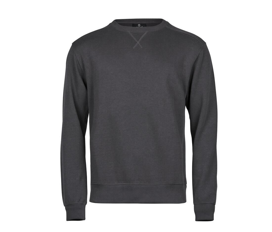 Tee Jays Ribbed Interlock Crew Neck