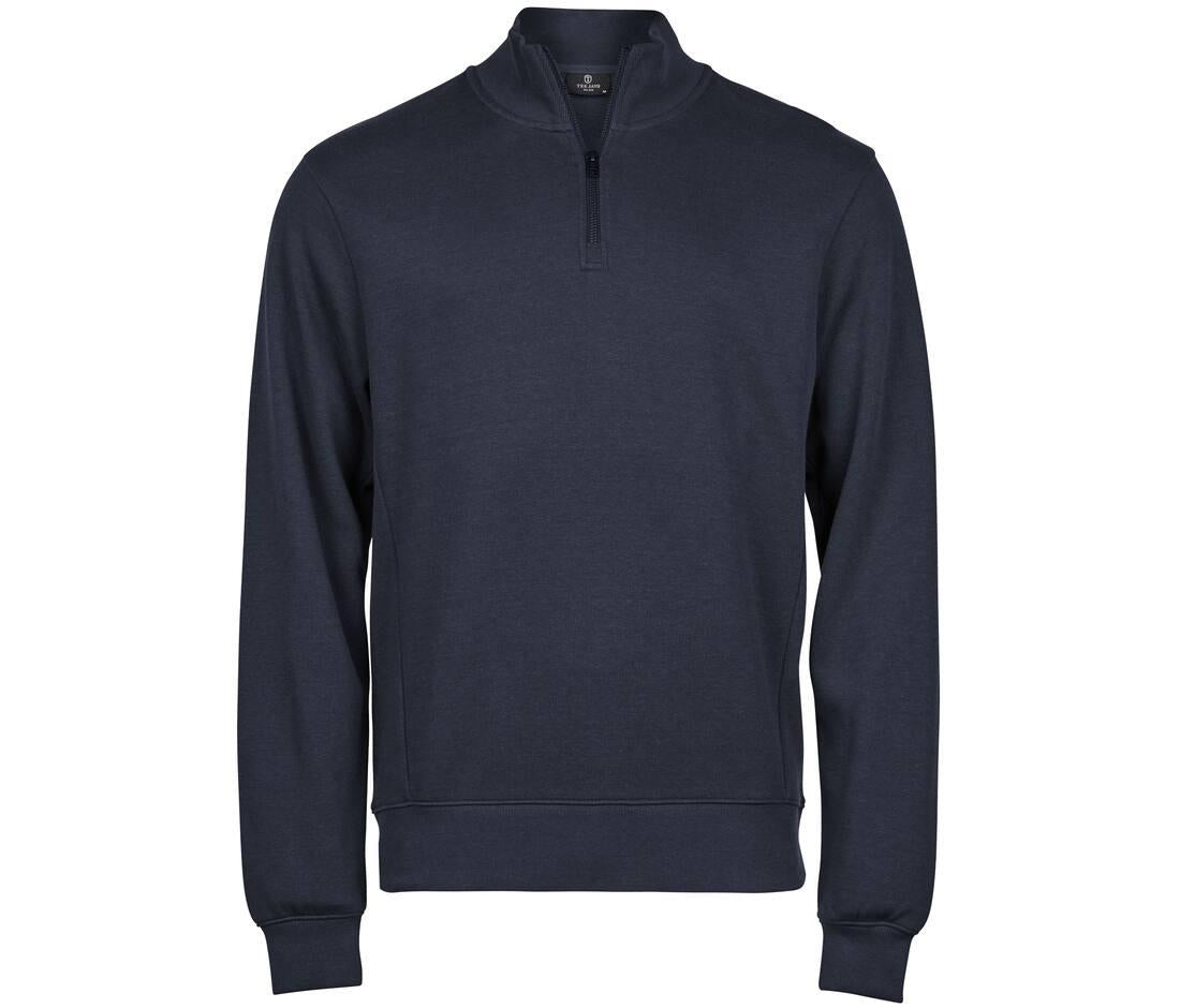 Tee Jays Ribbed Interlock Half Zip
