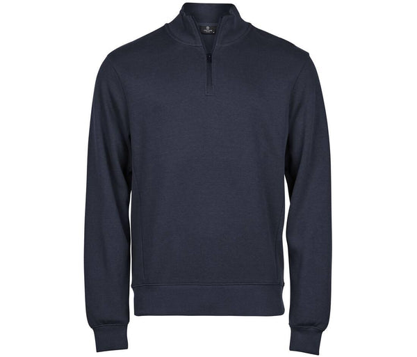 Tee Jays Ribbed Interlock Half Zip