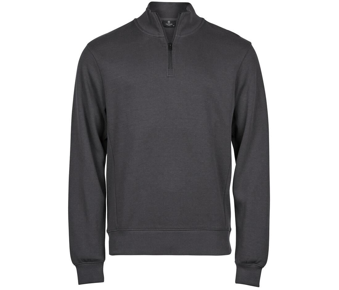 Tee Jays Ribbed Interlock Half Zip
