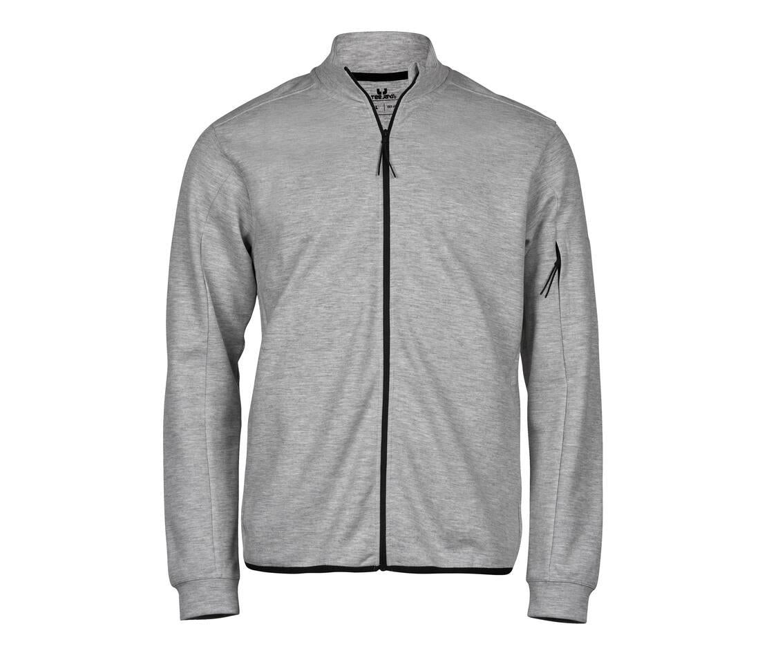 Tee Jays Athletic Full Zip Sweater