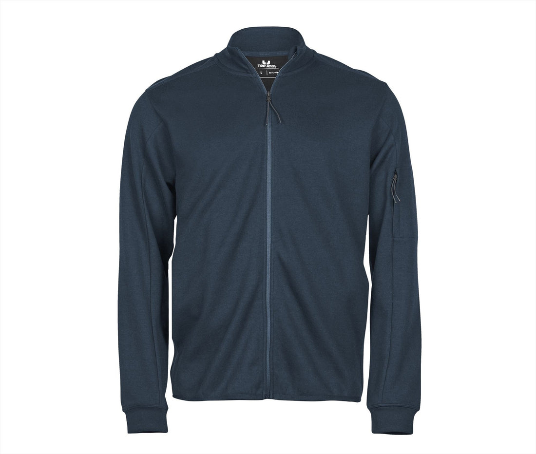 Tee Jays Athletic Full Zip Sweater