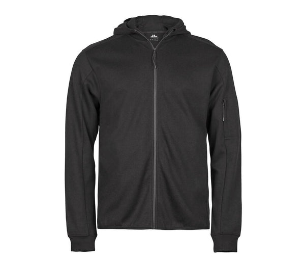 Tee Jays Athletic Hooded Full Zip Sweater