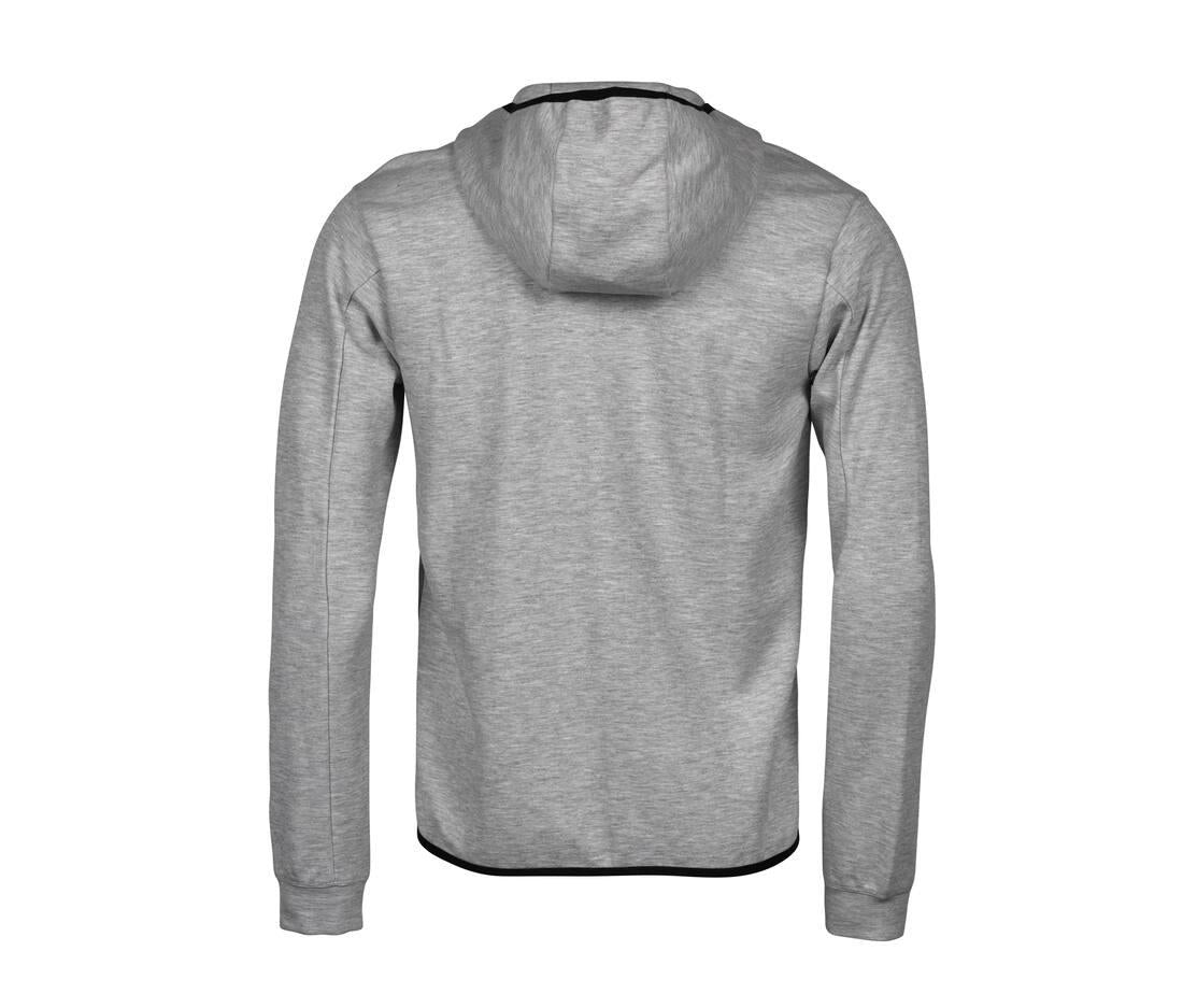 Tee Jays Athletic Hooded Full Zip Sweater