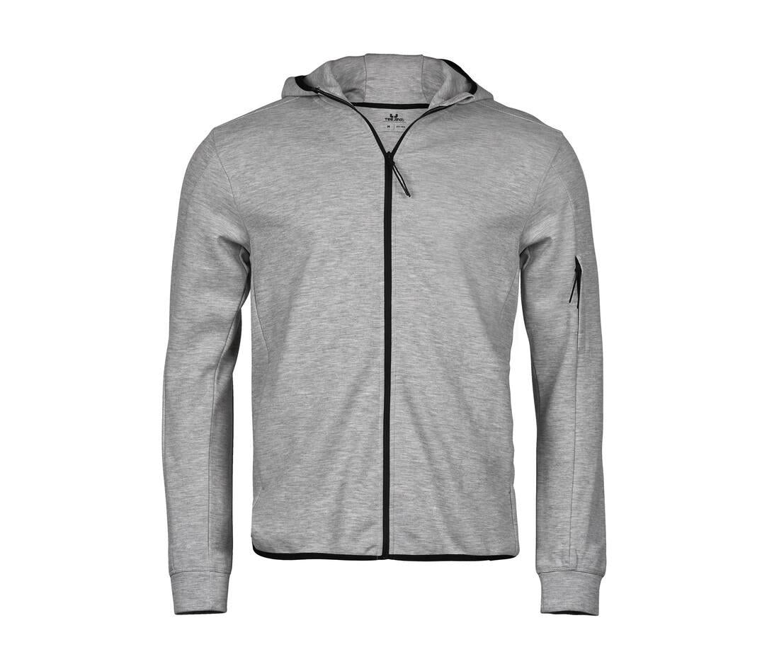 Tee Jays Athletic Hooded Full Zip Sweater