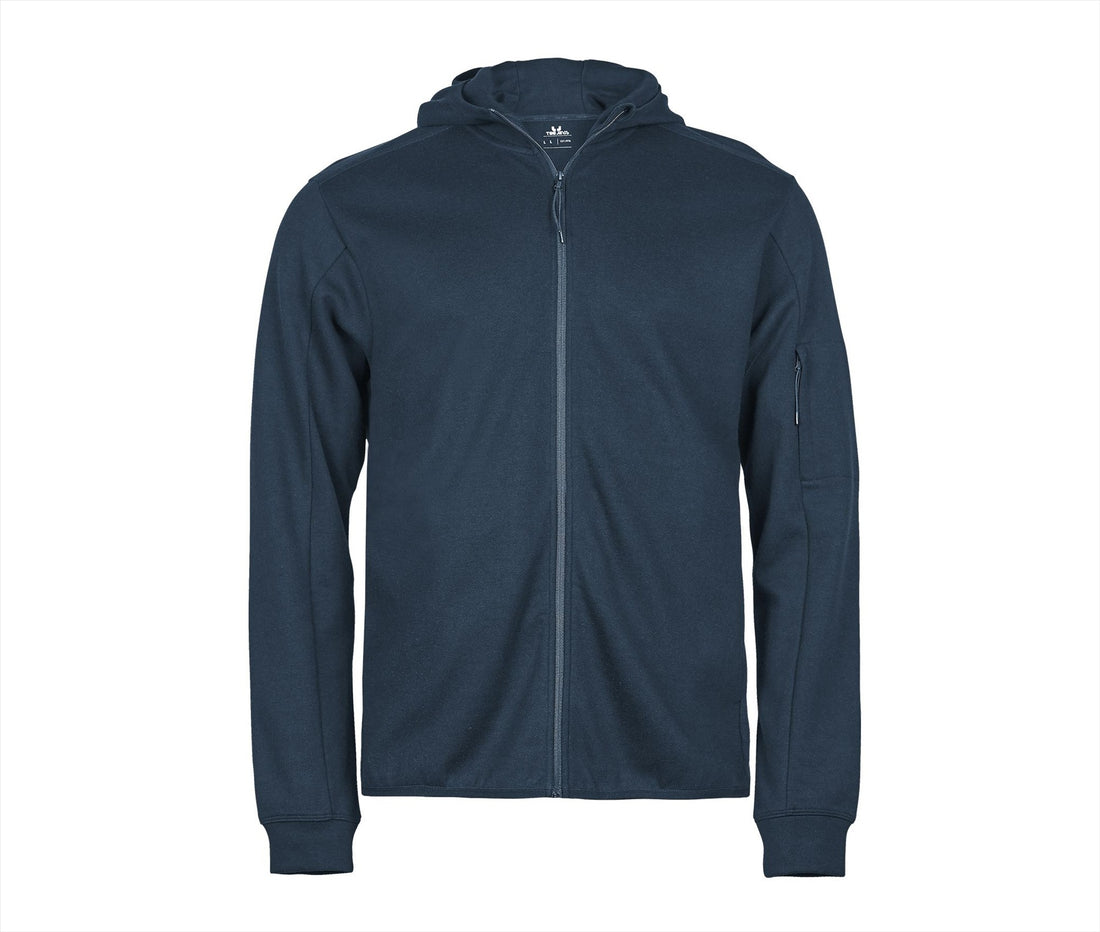 Tee Jays Athletic Hooded Full Zip Sweater