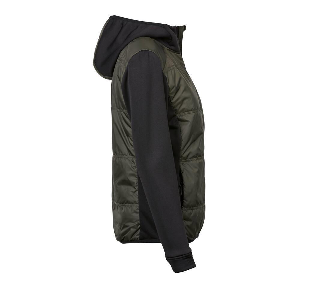 Tee Jays Womens Hybrid-stretch Hooded Jacket