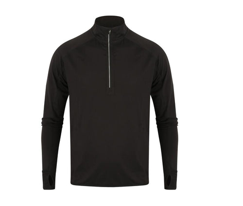 Tombo Long Sleeved 1/4 Zip Top