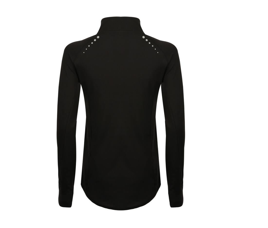 Tombo Ladies' Long Sleeved 1/4 Zip Top