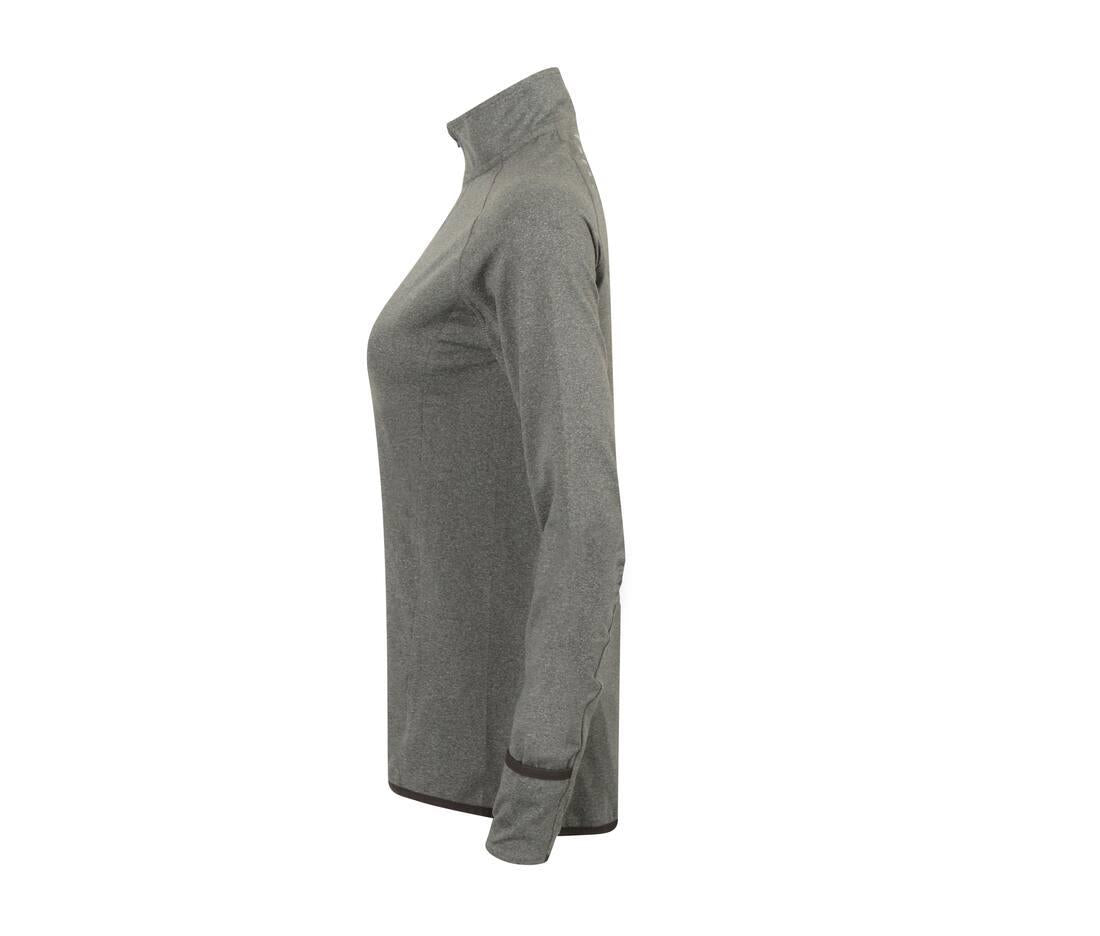 Tombo Ladies' Long Sleeved 1/4 Zip Top