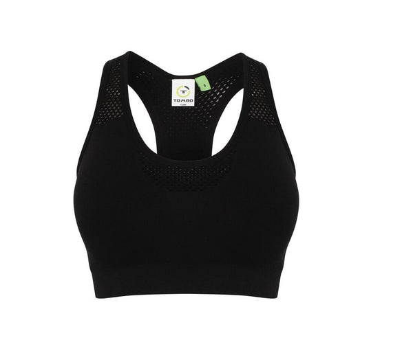 Tombo Ladies' Seamless Crop Top