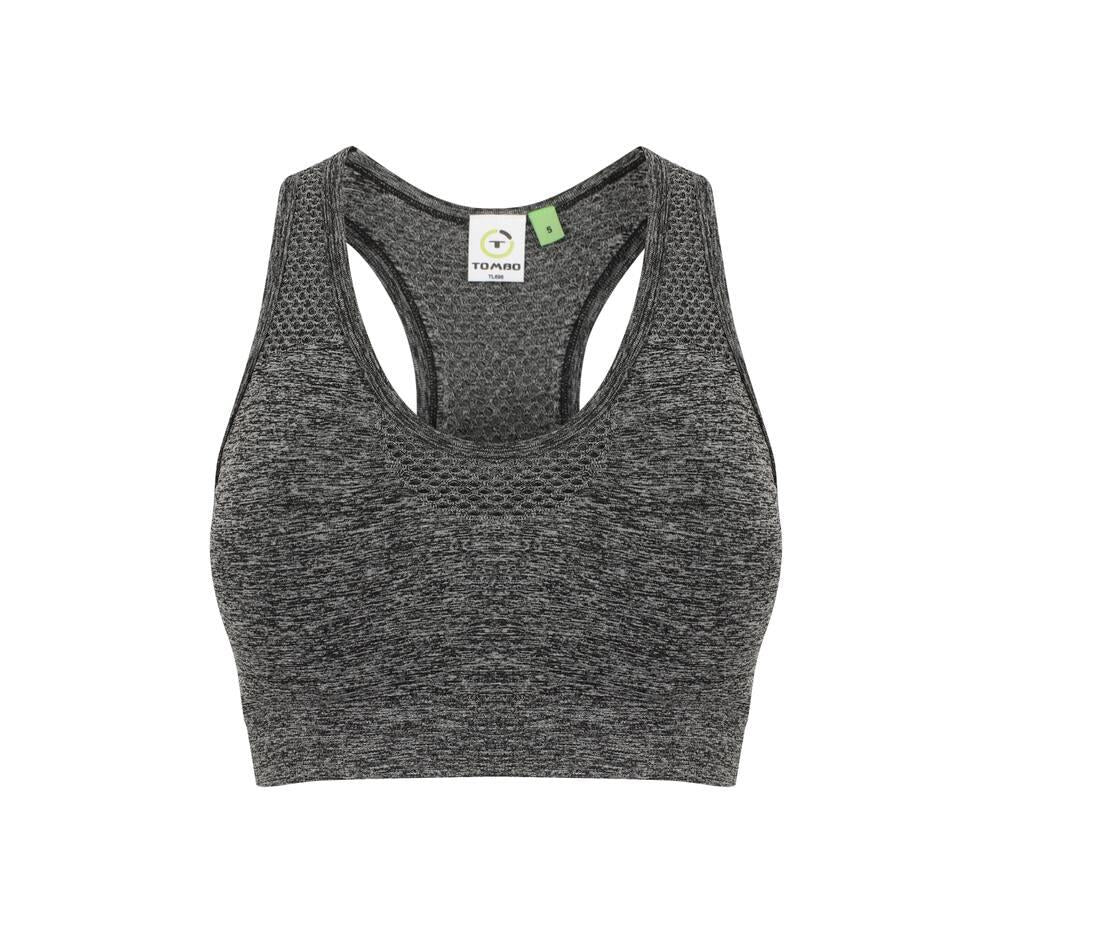 Tombo Ladies' Seamless Crop Top