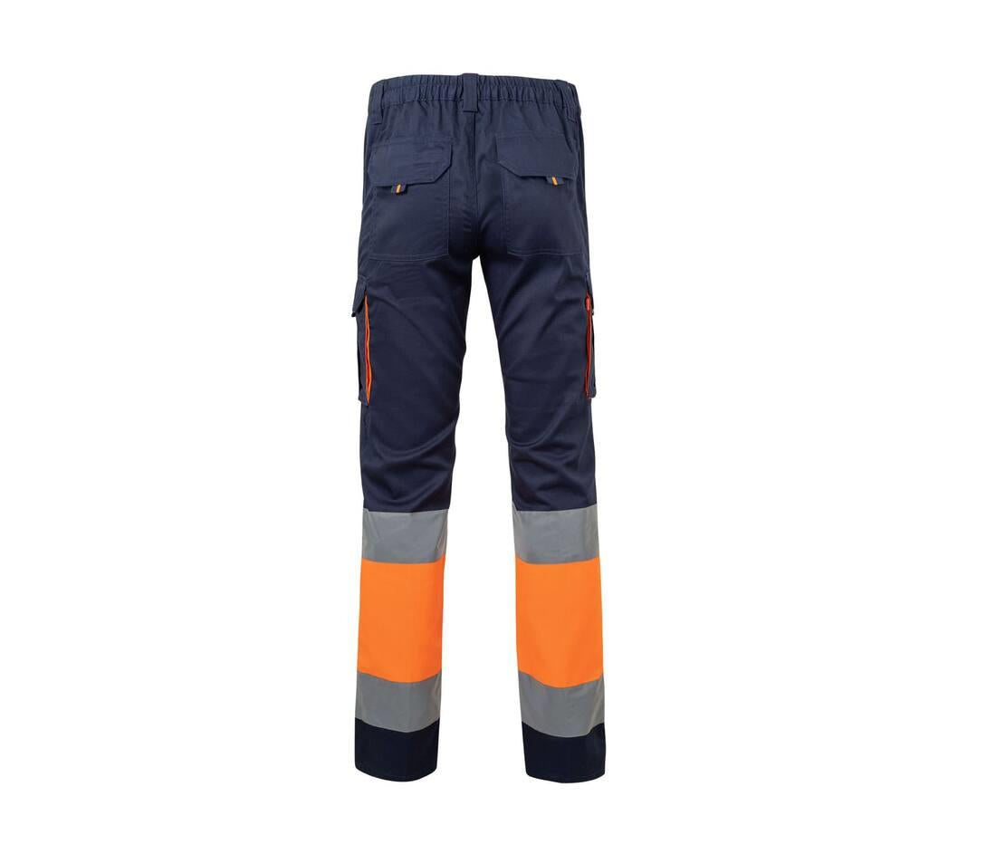 Velilla Two-tone High Visibility Multi-pocket Stretch Trousers
