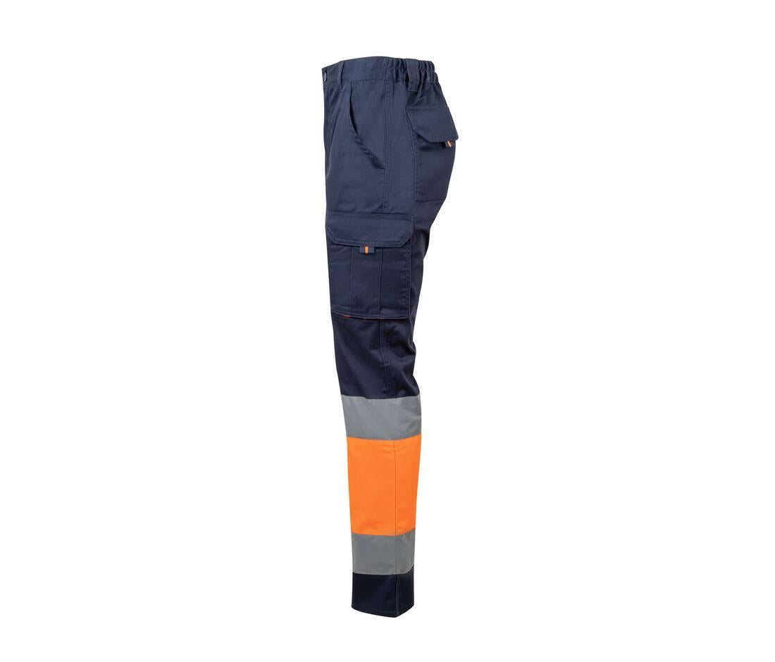 Velilla Two-tone High Visibility Multi-pocket Stretch Trousers