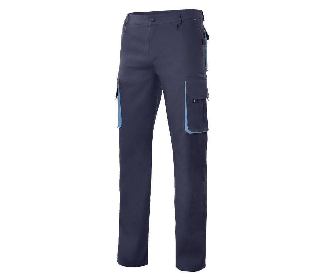 Velilla Two-tone Multi-pocket Trousers