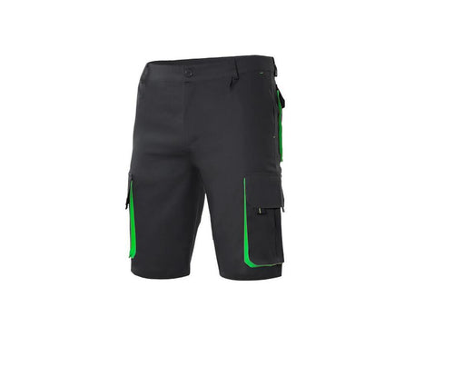 Velilla Two-tone Multi-pocket Bermuda Shorts