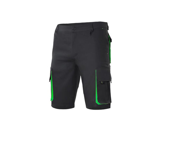 Velilla Two-tone Multi-pocket Bermuda Shorts