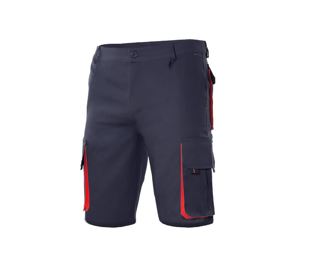 Velilla Two-tone Multi-pocket Bermuda Shorts