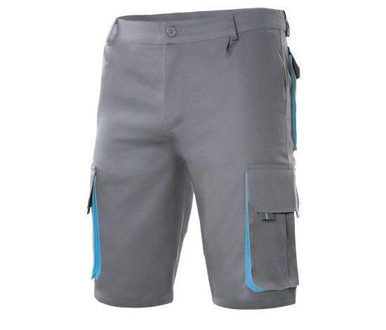 Velilla Two-tone Multi-pocket Bermuda Shorts