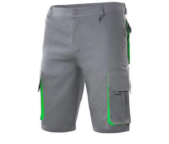 Velilla Two-tone Multi-pocket Bermuda Shorts