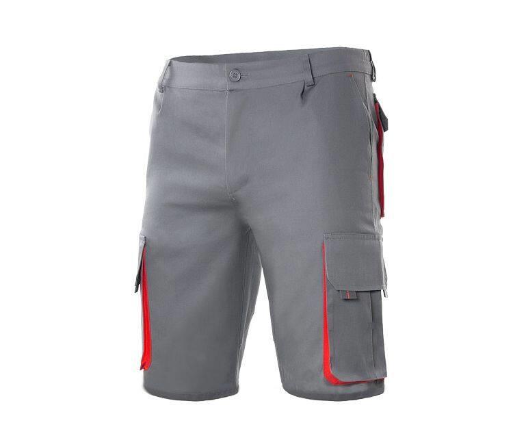 Velilla Two-tone Multi-pocket Bermuda Shorts