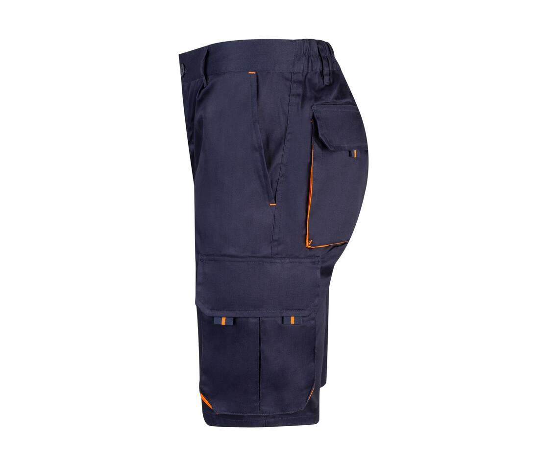 Velilla Two-tone Multi-pocket Bermuda Shorts