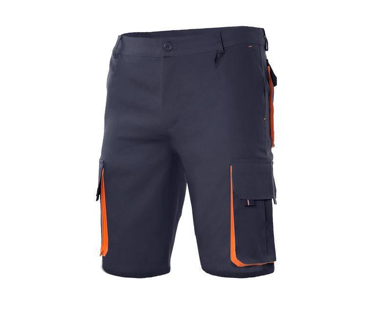 Velilla Two-tone Multi-pocket Bermuda Shorts