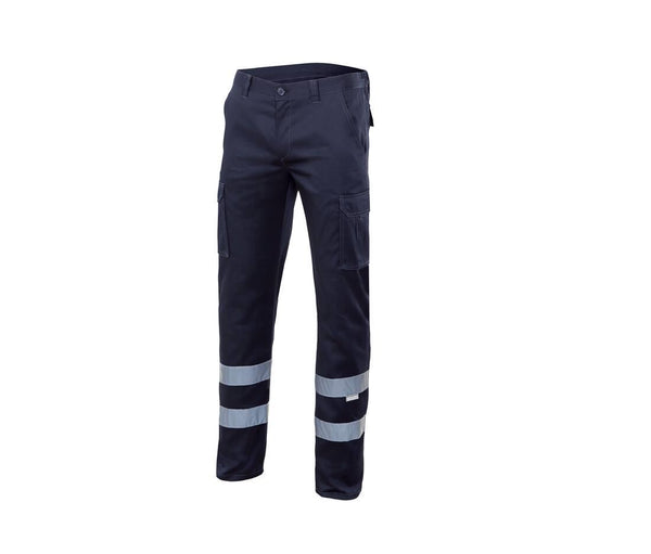 Velilla Multi-pocket Stretch Trousers With Reflective Tape