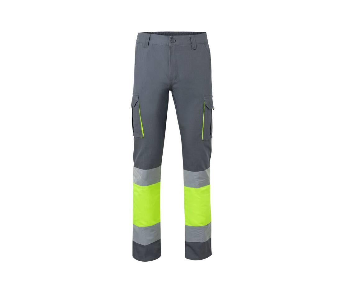 Velilla Two-tone High Visibility Multi-pocket Trousers