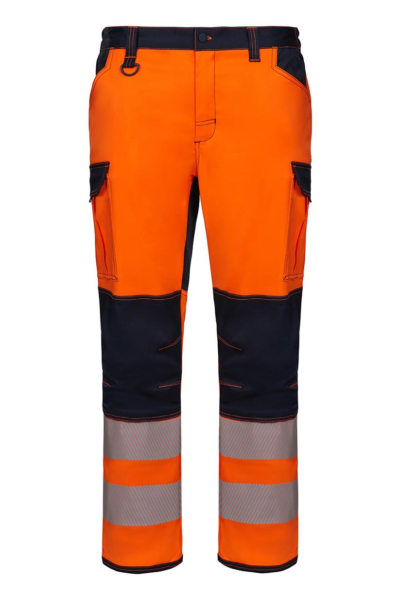 Velilla Stretch Trousers With Knee Pads And Reflective Stripes