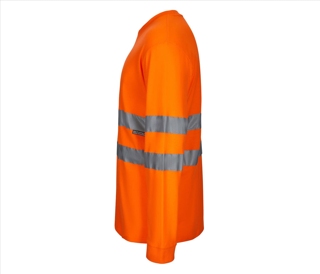 Velilla Coton/polyester Ls High Visibility T-shirt