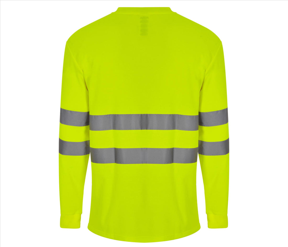 Velilla Coton/polyester Ls High Visibility T-shirt