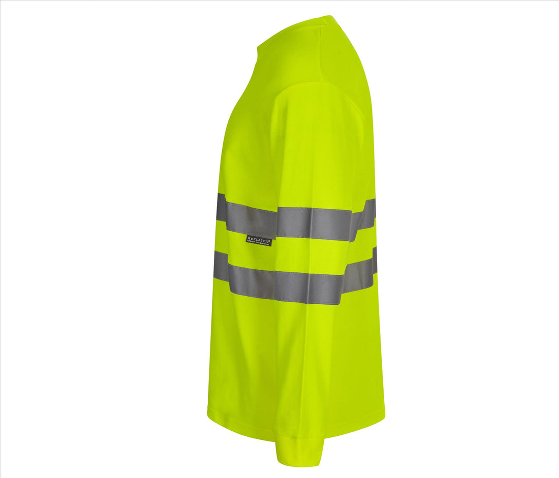Velilla Coton/polyester Ls High Visibility T-shirt