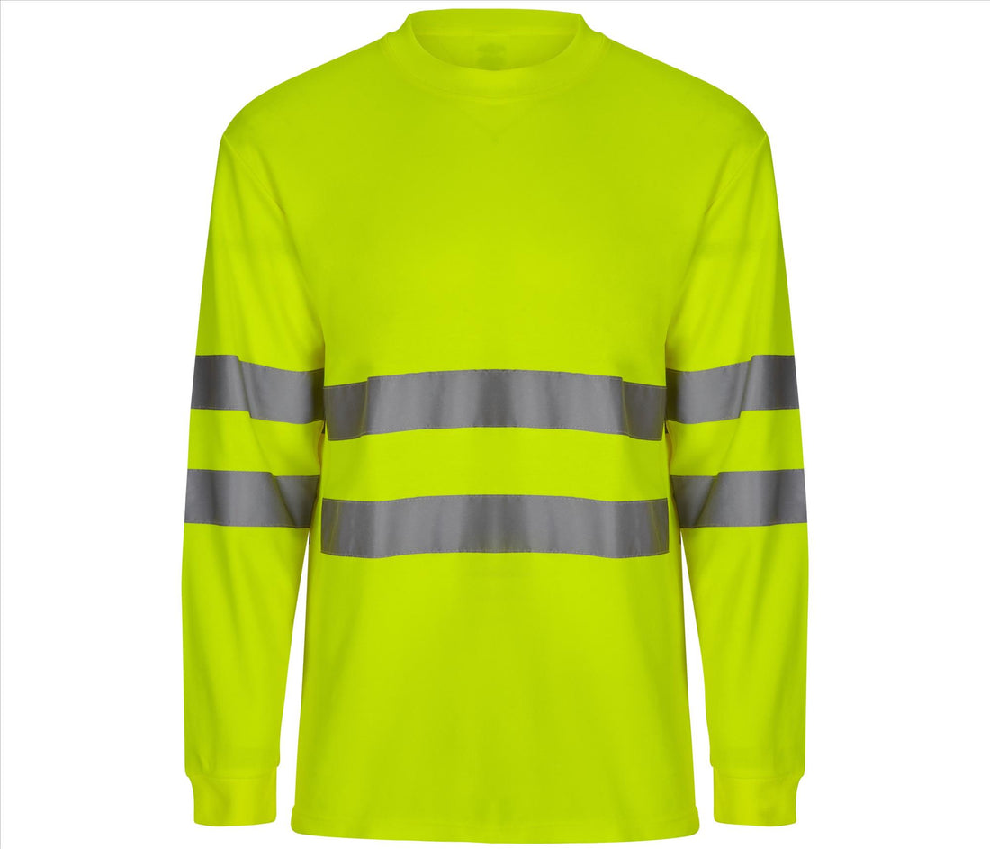 Velilla Coton/polyester Ls High Visibility T-shirt