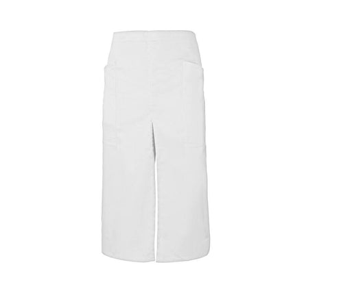 Velilla Long Apron With Opening And Pockets