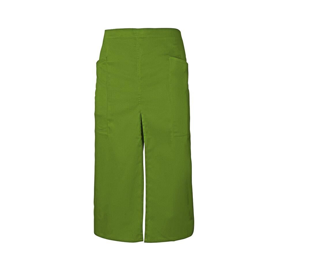 Velilla Long Apron With Opening And Pockets