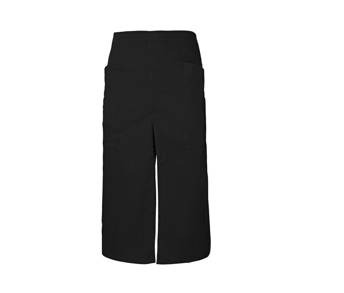 Velilla Long Apron With Opening And Pockets