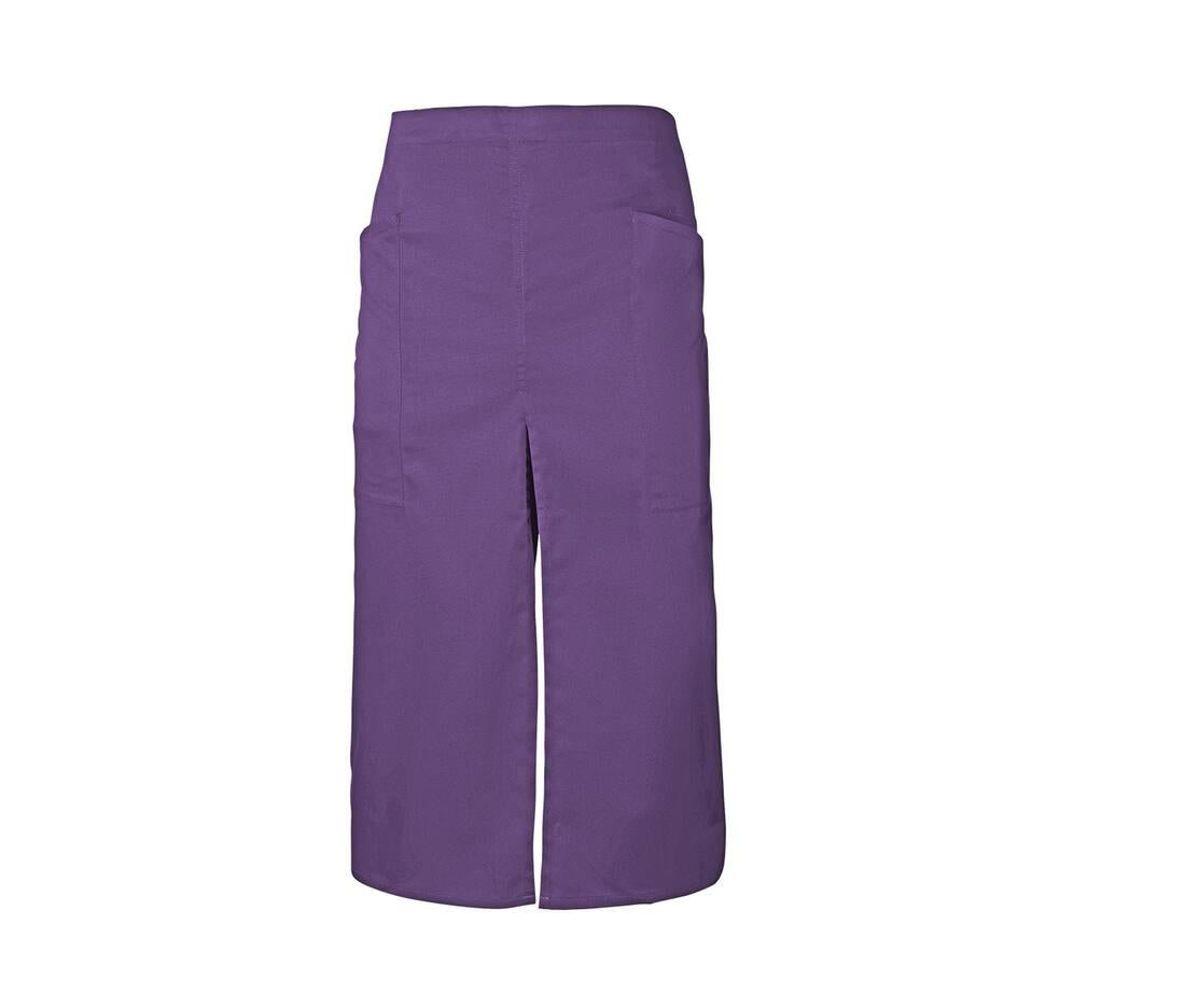 Velilla Long Apron With Opening And Pockets