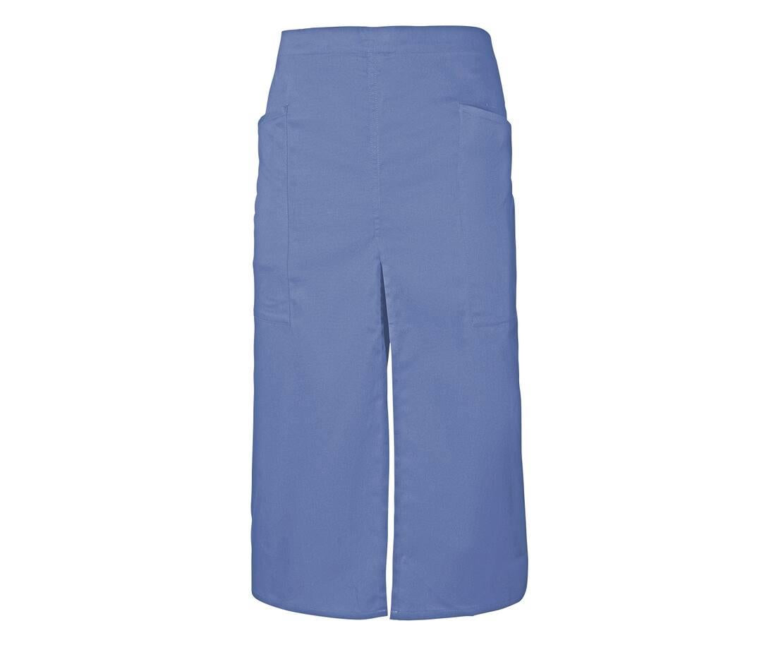 Velilla Long Apron With Opening And Pockets