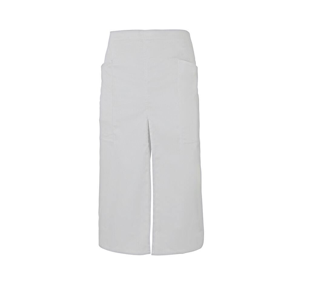 Velilla Long Apron With Opening And Pockets
