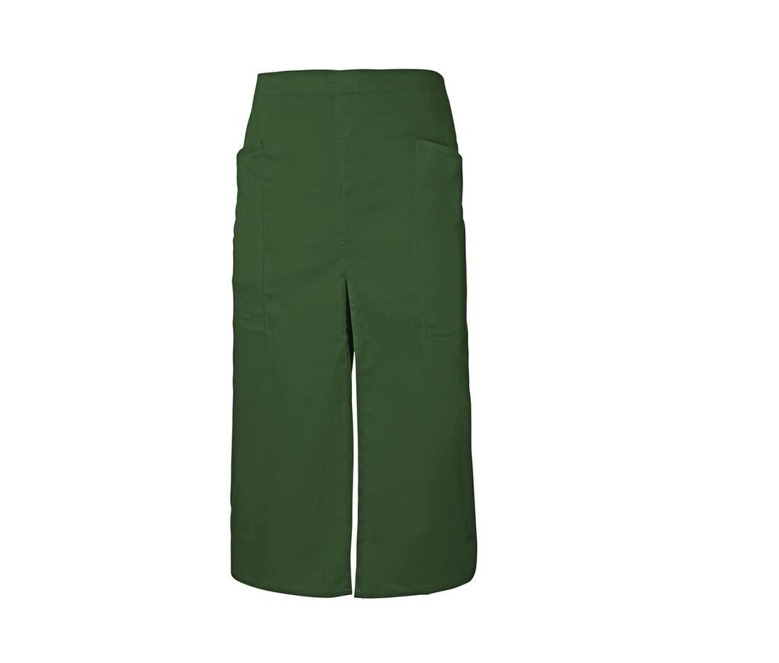 Velilla Long Apron With Opening And Pockets