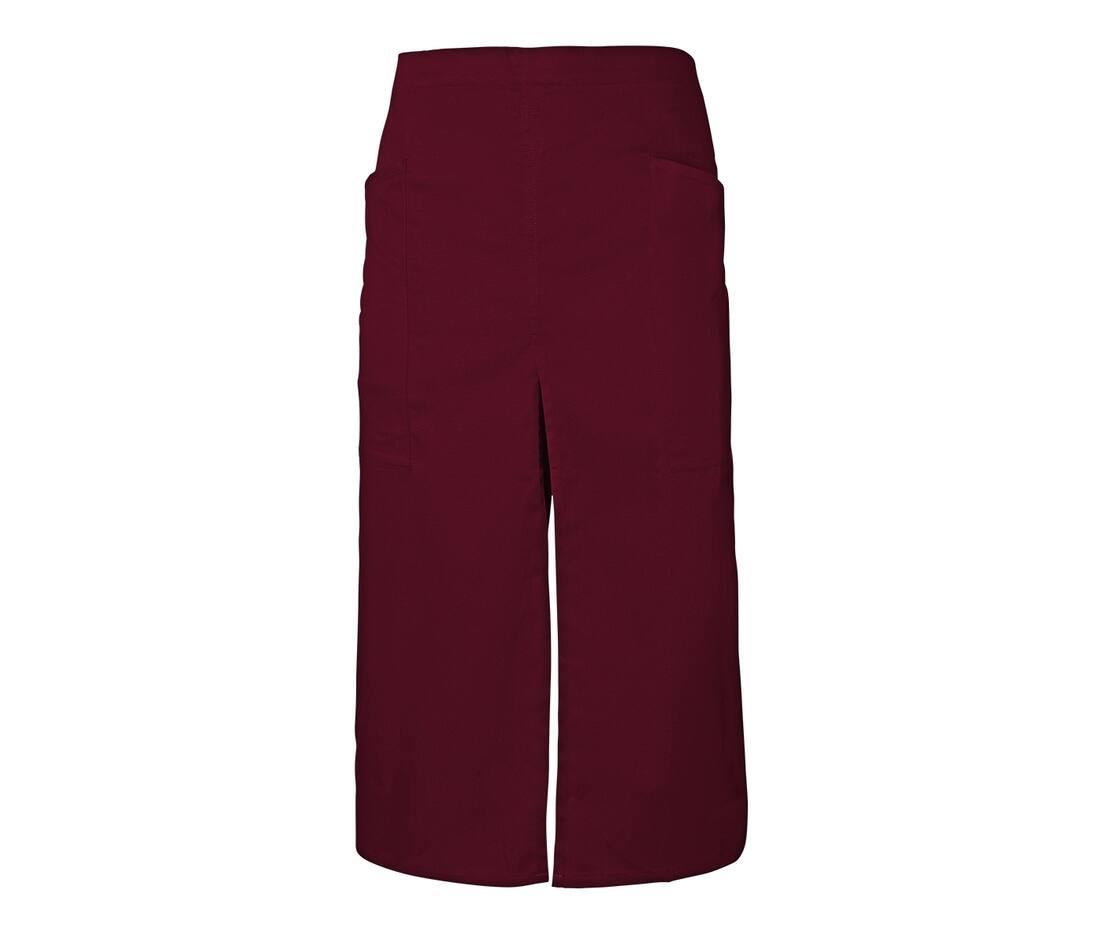 Velilla Long Apron With Opening And Pockets