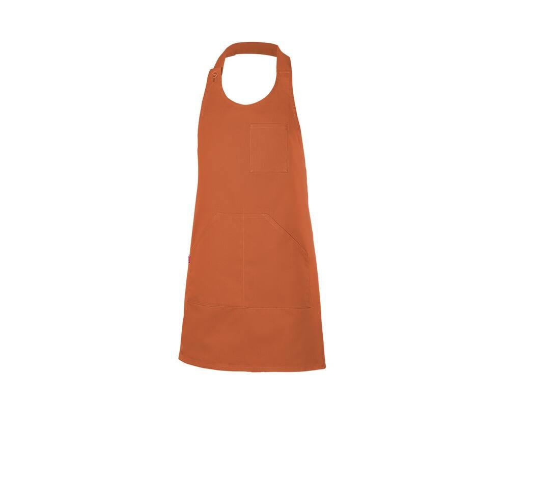 Velilla Short Buttoned Bib Apron